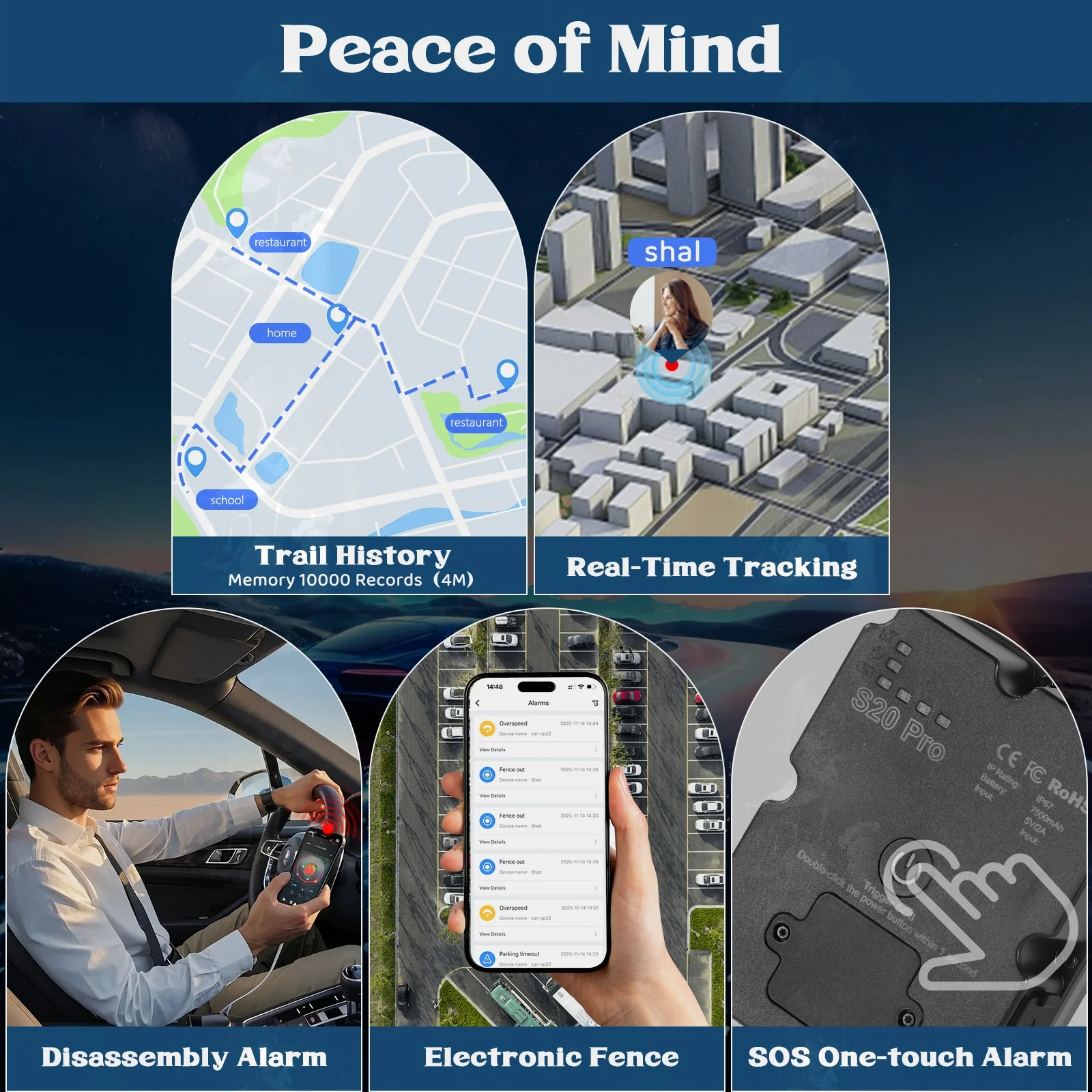 4G GPS-Tracker für Fahrzeuge Magnetischer Auto-GPS-Ortungsgerät – Bild 5