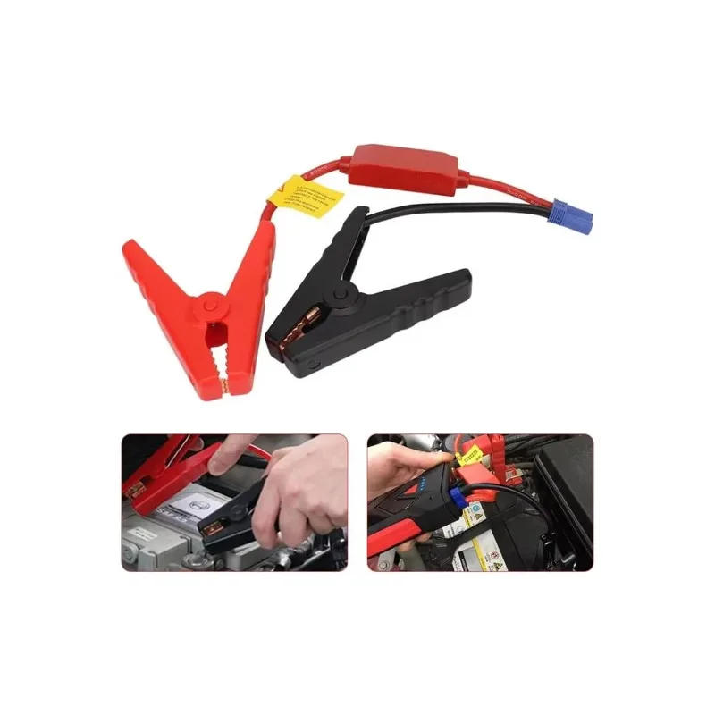 Starthilfekabel für Autos mit Klemmen, EC5-Stecker, Booster-Kabel – Bild 2