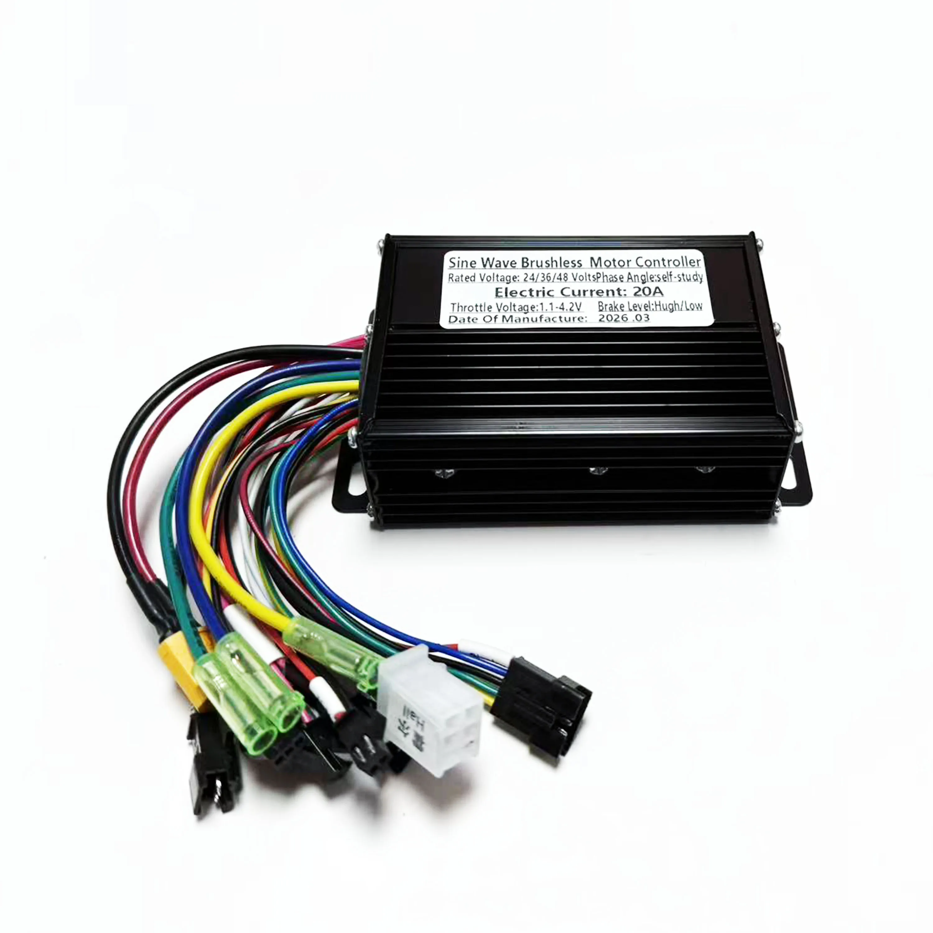 24V/36V/48V 20A Sinuswellen-Bürstenloser Motorcontroller 350W/500W – Bild 4