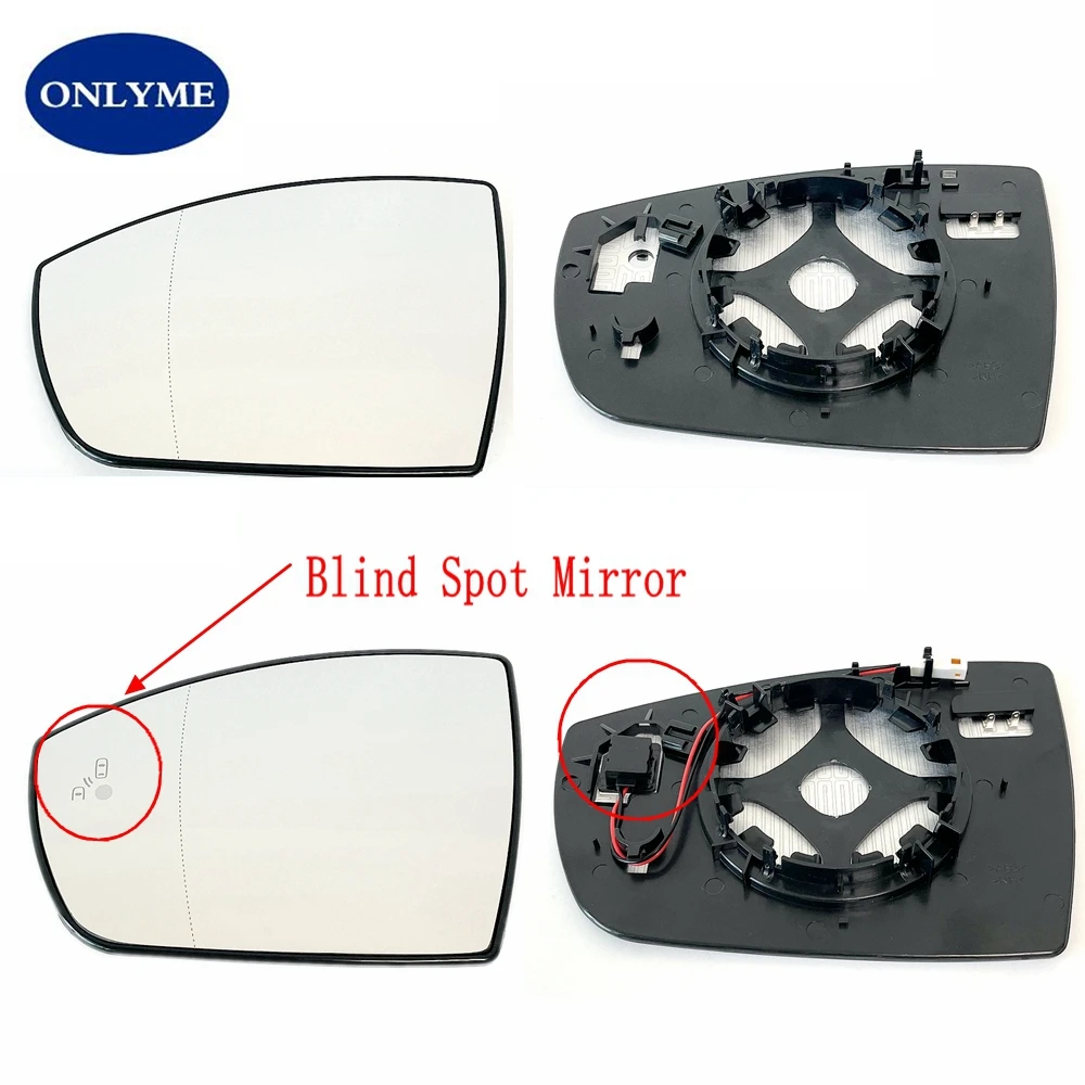 Auto Weitwinkel Beheiztes Spiegelglas Mit Toter Scheinwerfer Für FORD GALAXY / GRAND C-MAX / KUGA / S-MAX