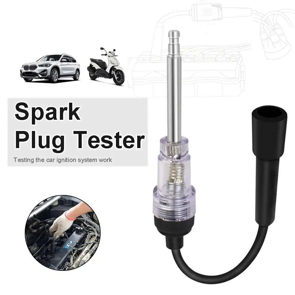 Kfz-Zündkerzen-Tester Zündsystem-Spulen-Motor-Inline-Autos-Diagnose-Test-Tool-Inline-Ignit-Funken-Tester