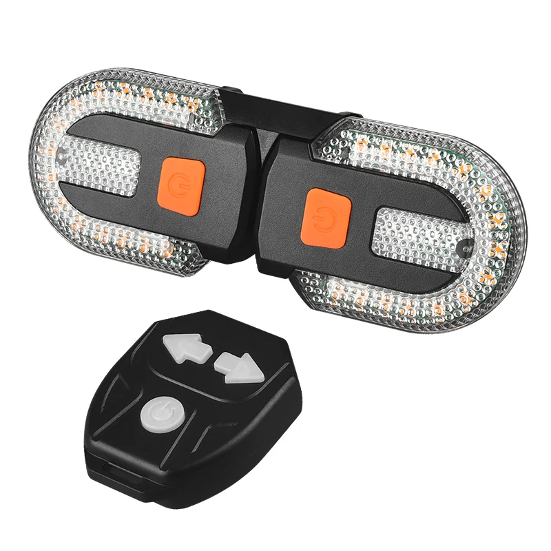Fahrrad-Blinker-Rücklicht Wiederaufladbare LED-Lampe MTB Fahrrad-Blinker-Rücklicht Warnrücklicht