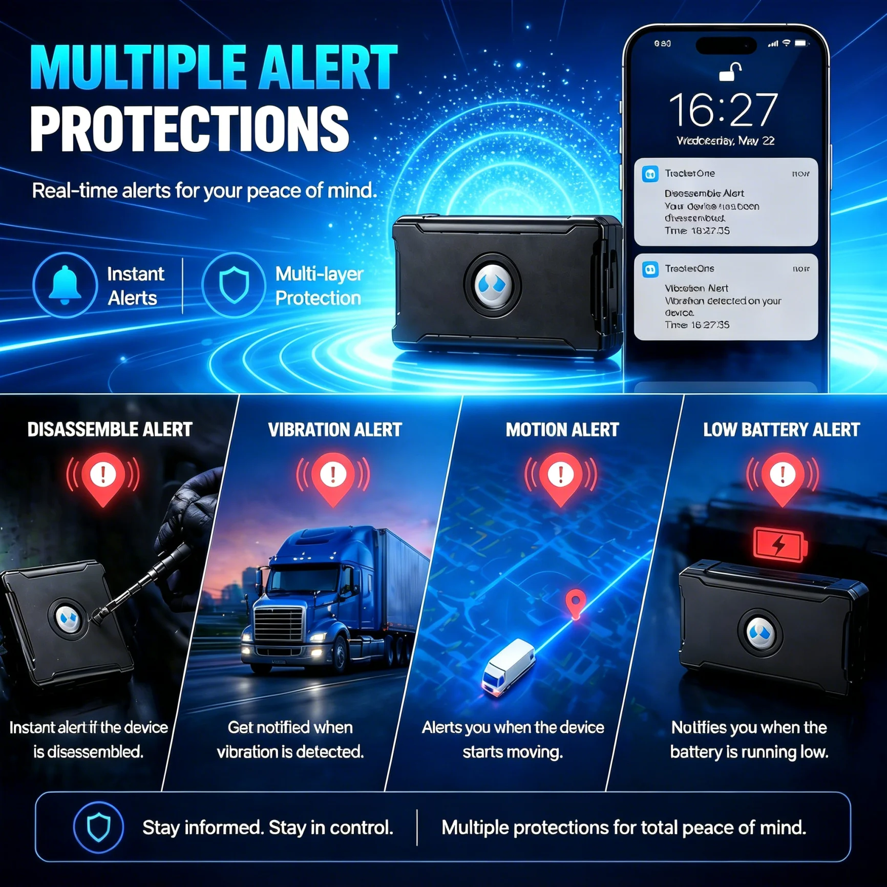 GPS-Tracker 4G für Auto Echtzeit-GPS-Ortungsgerät mit Akku – Bild 6