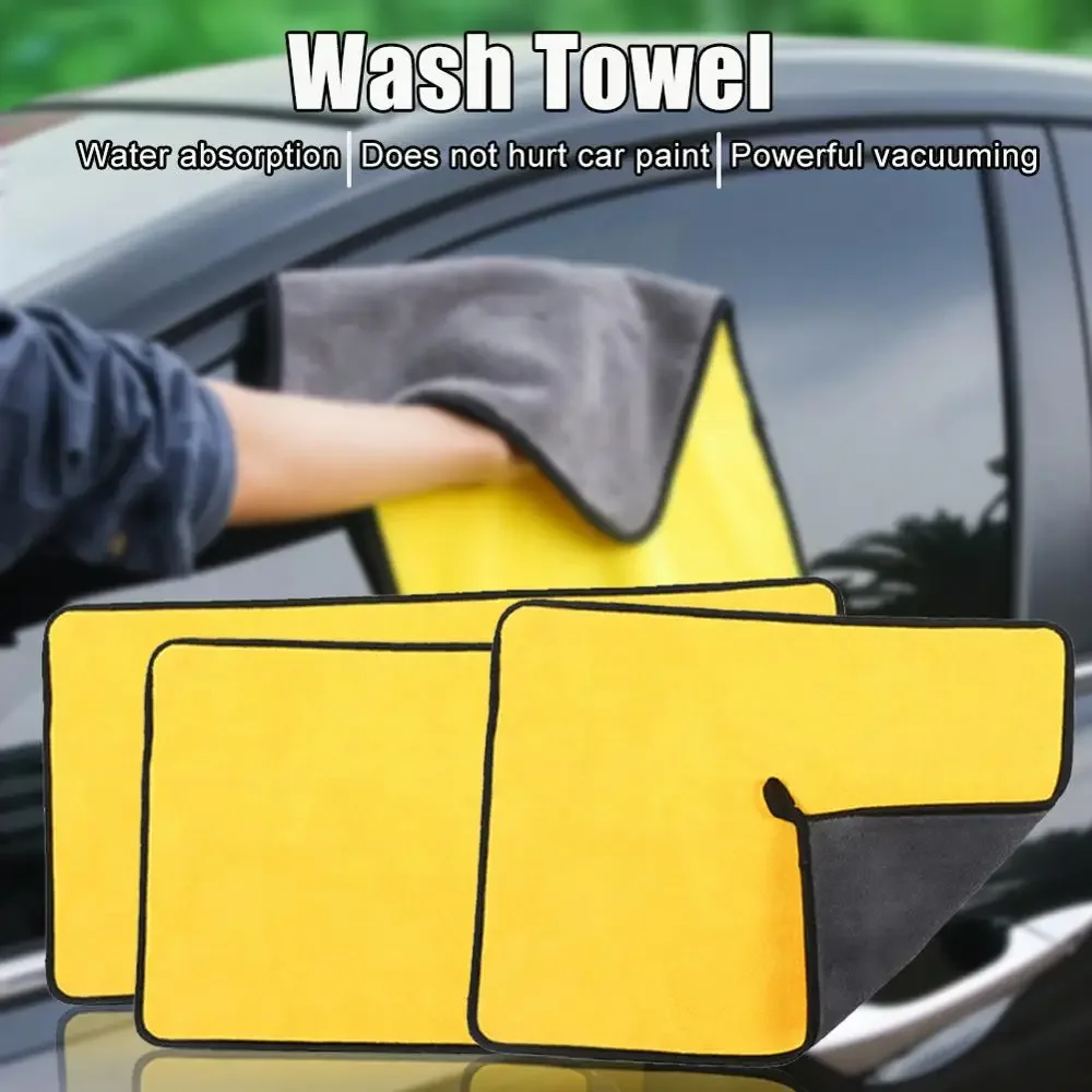 Mikrofaser Handtuch Auto Mikrofaser Tuch Waschen Handtuch Mikrofaser – Bild 6
