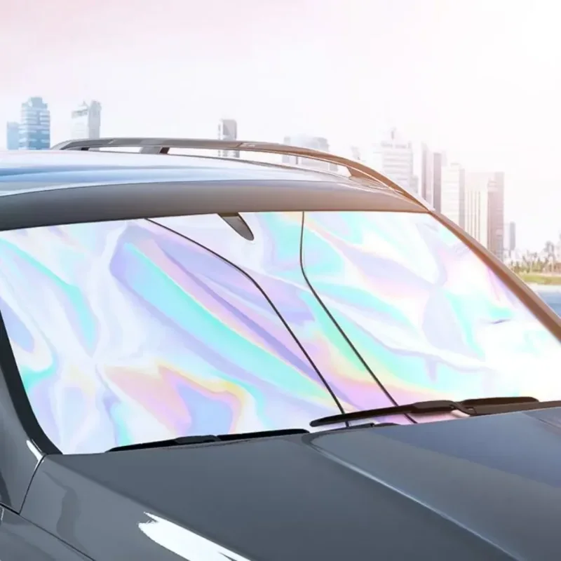 Auto-Frontscheiben-Sonnenschutz, Sonnenschutzabdeckung, Windschutzscheiben-Visier, Faltbarer