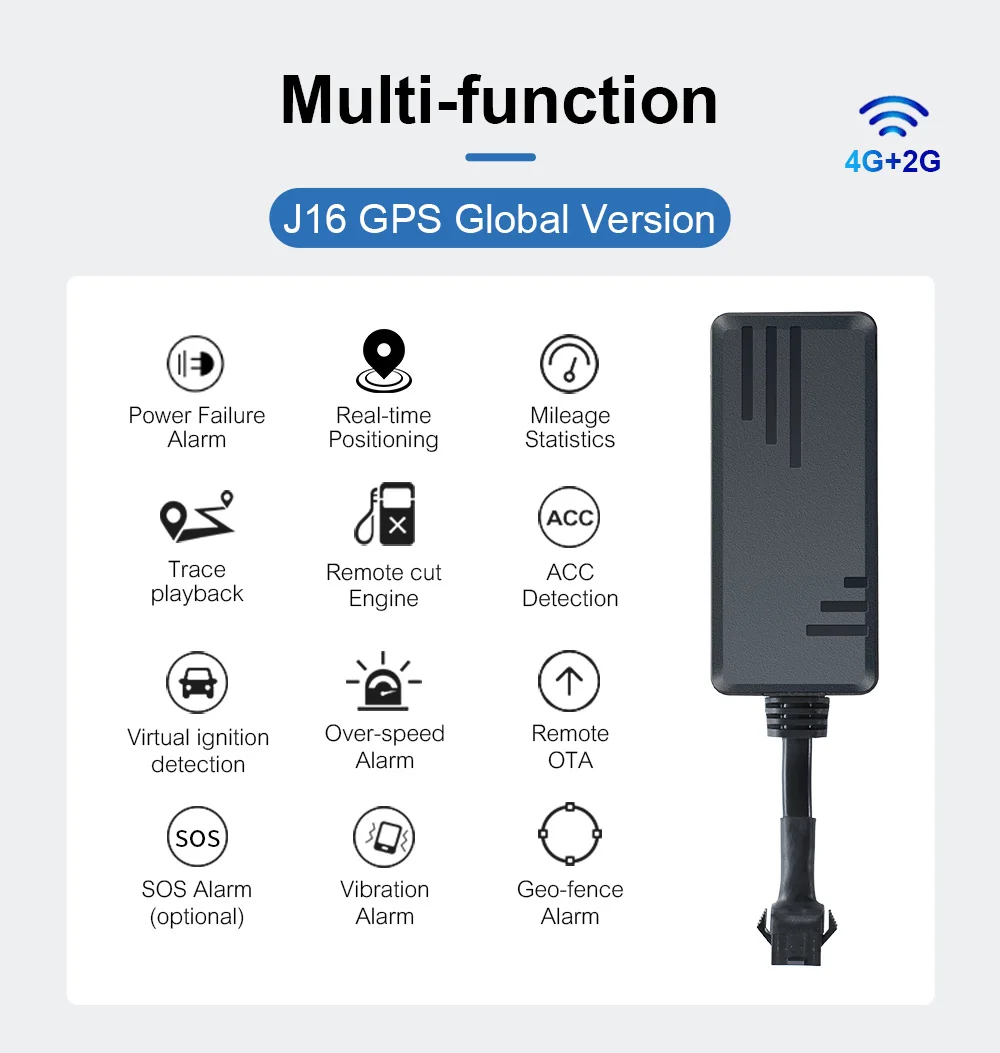 GPS-Tracker für Auto und Motorrad 4G-Tracker J16 GPS-Tracker – Bild 5