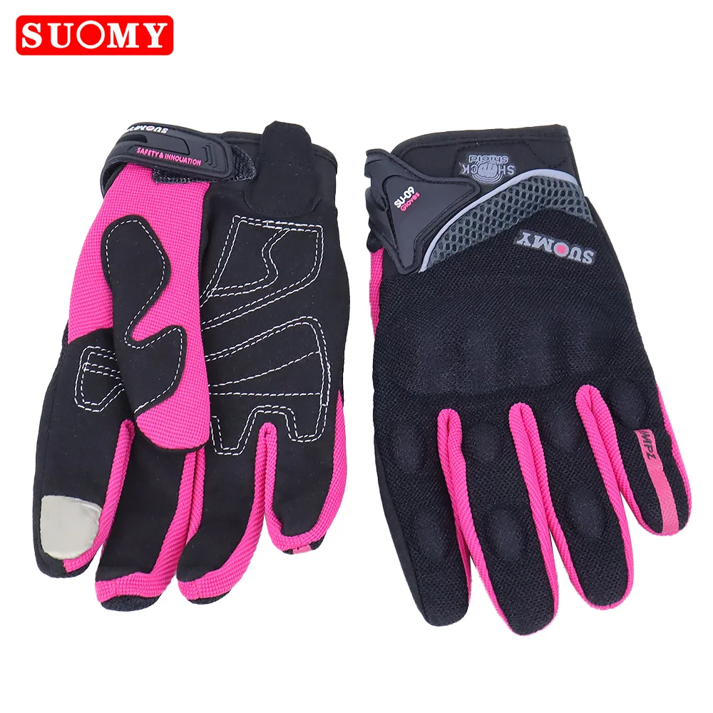 Suomy Motorradhandschuhe Touchscreen Atmungsaktive Guantes Moto – Bild 3