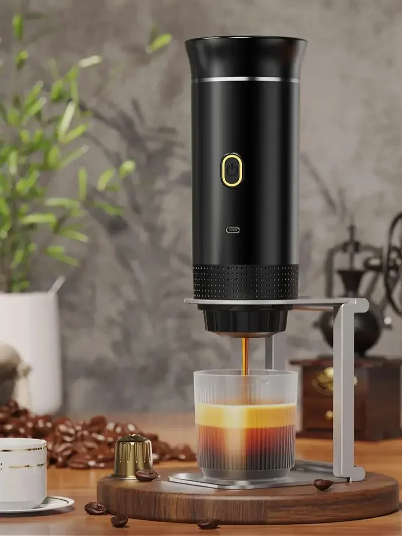 Drahtlose elektrische tragbare Espressomaschine für Auto und Zuhause – Bild 4