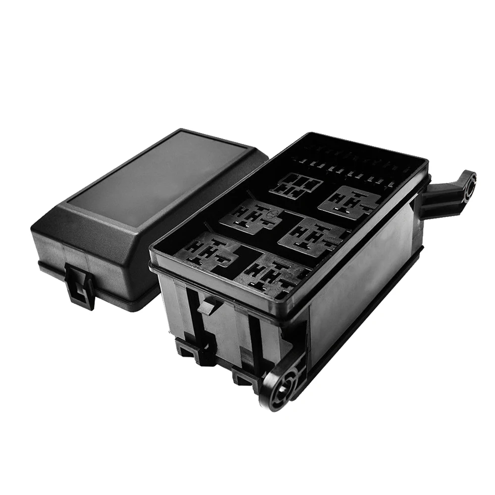 12-Slot Relaisbox 6 Relais 6 ATC/ATO Standard Sicherungshalter Block – Bild 5