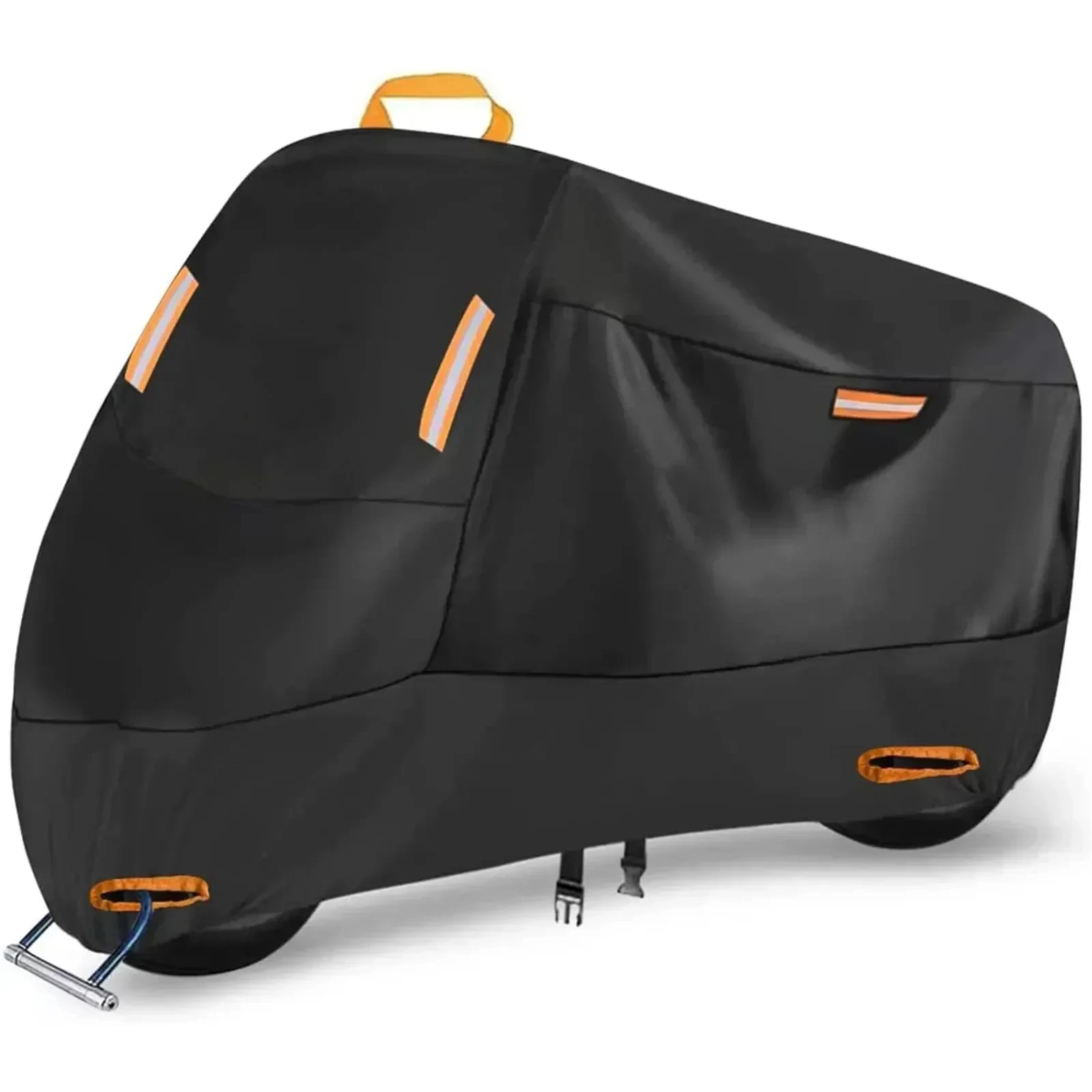 Motorradabdeckung Wasserdicht Ganzjährig Staubdicht UV-Schutz Outdoor Indoor Roller Verschleißfester Stoff