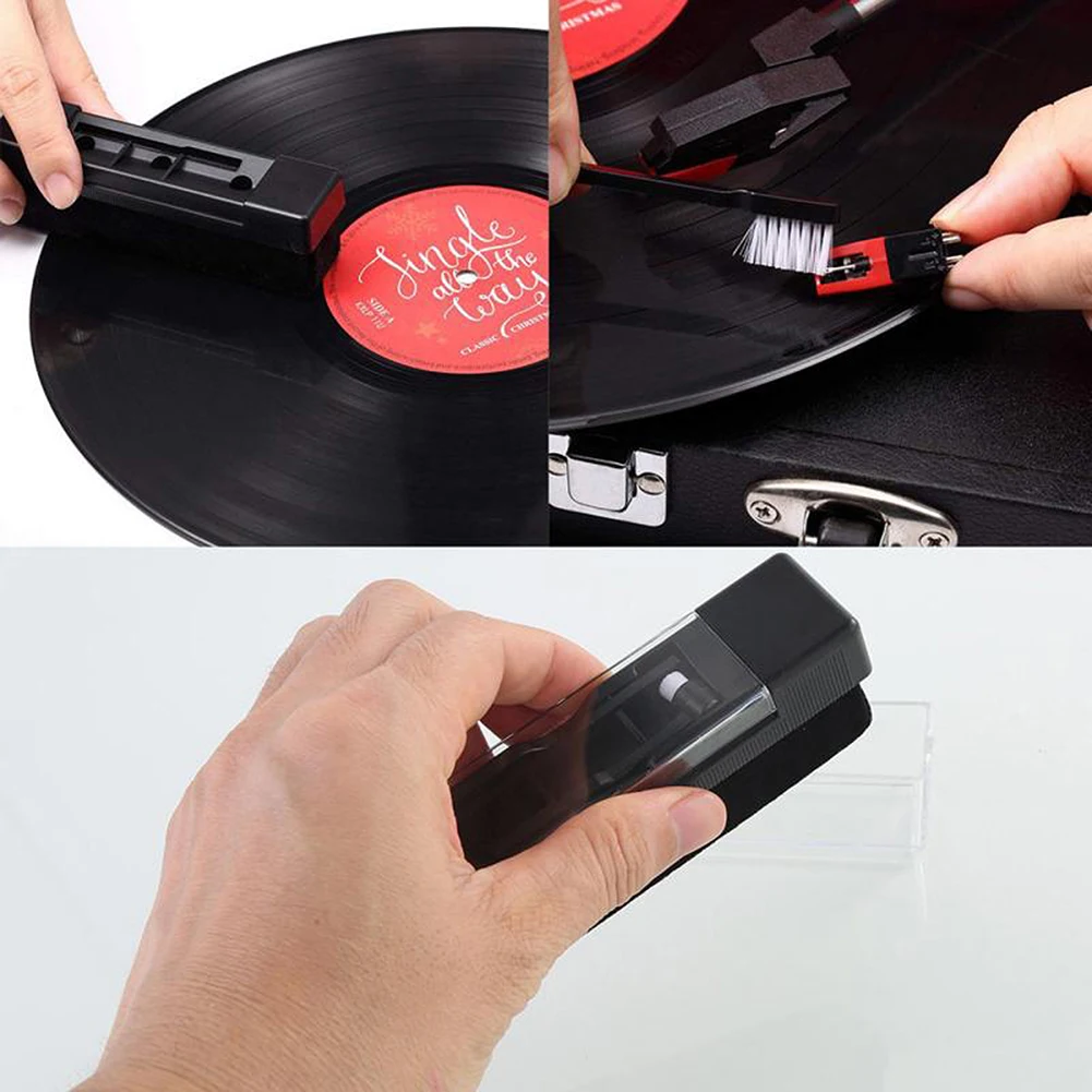 Reinigungsset für Schallplatten, antistatische Reinigungsbürste – Bild 2
