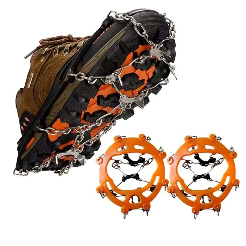 Outdoor Winter Wandern Klettern Schnee Spikes Steigeisen Stollen Kette – Bild 3