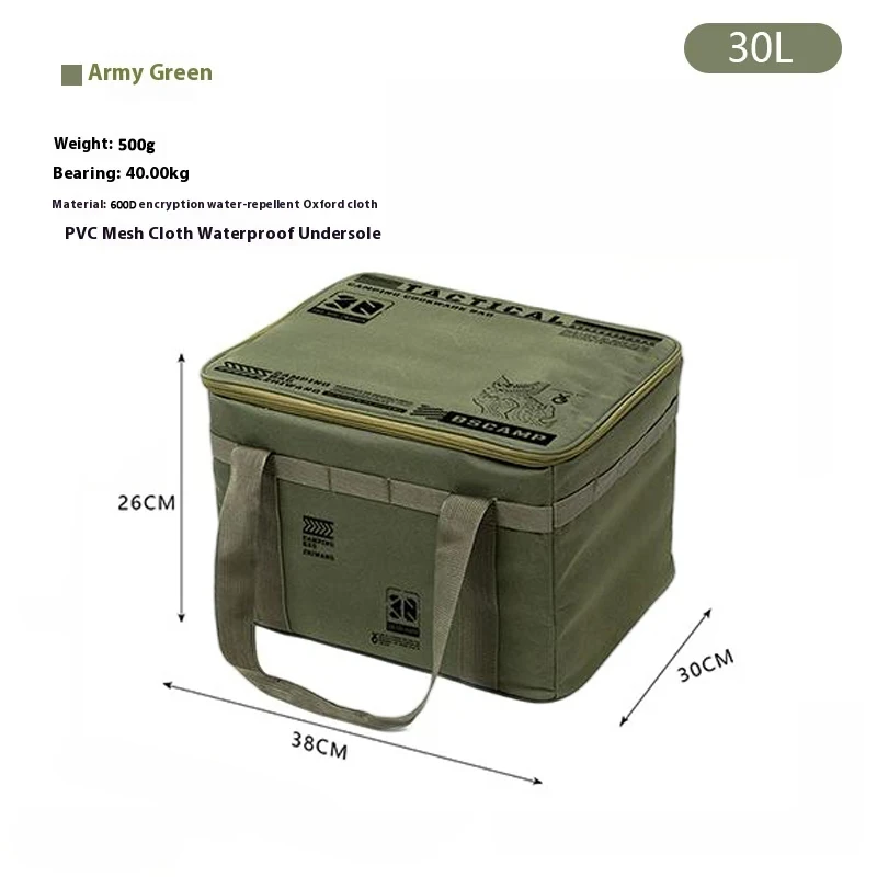 30L/42L/56L Herbst-Campingtasche, isoliert, wasserdicht, taktisch, faltbar