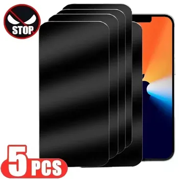 Anti-Spy Glas für iPhone 15 14 13 12 11 17 Pro Max Mini X XS XR 7 8 6 Plus Privatsphäre Displayschutzfolie