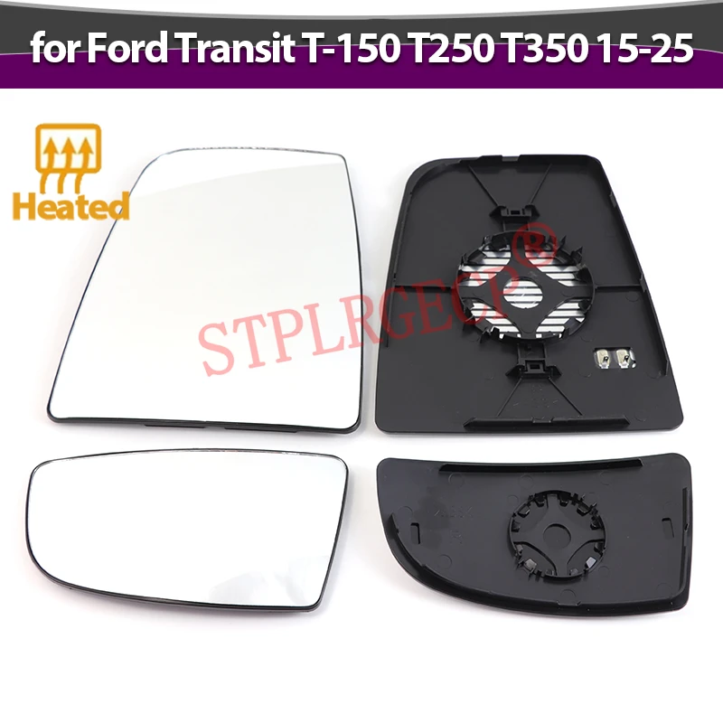 Ford Transit T-150 T250 T350 2015-2025 Auto Links oder Rechts Seitenspiegel Beheizter Rückspiegel Ersatzglas