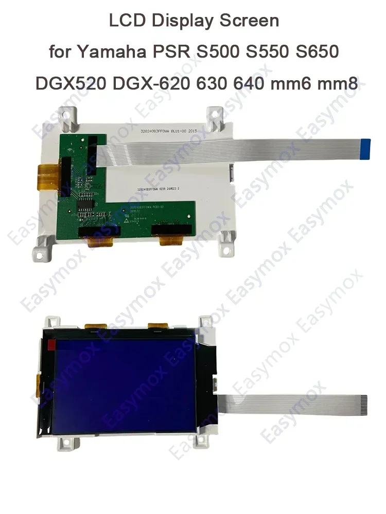 LCD-Display für Yamaha DGX520 PSR S500 S550 S650 DGX-620 630 640 mm6 mm8 Hjdj5428 (48) 320240 B3FF0WA