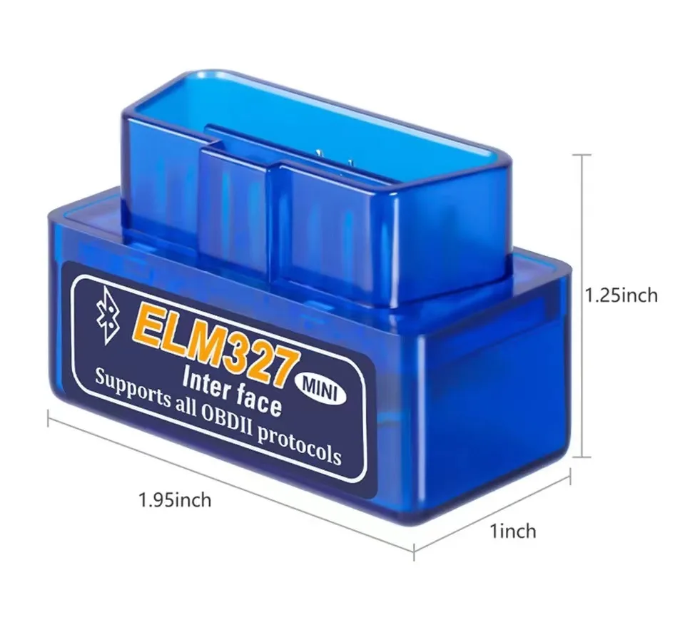 Super Mini Elm327 Bluetooth OBD2 V1.5 Ulme 327 V 1,5 OBD 2 Auto – Bild 6