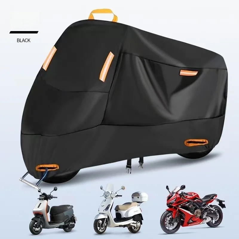 Motorradabdeckung für den Außenbereich, wasserdichte Motorradplane – Bild 2