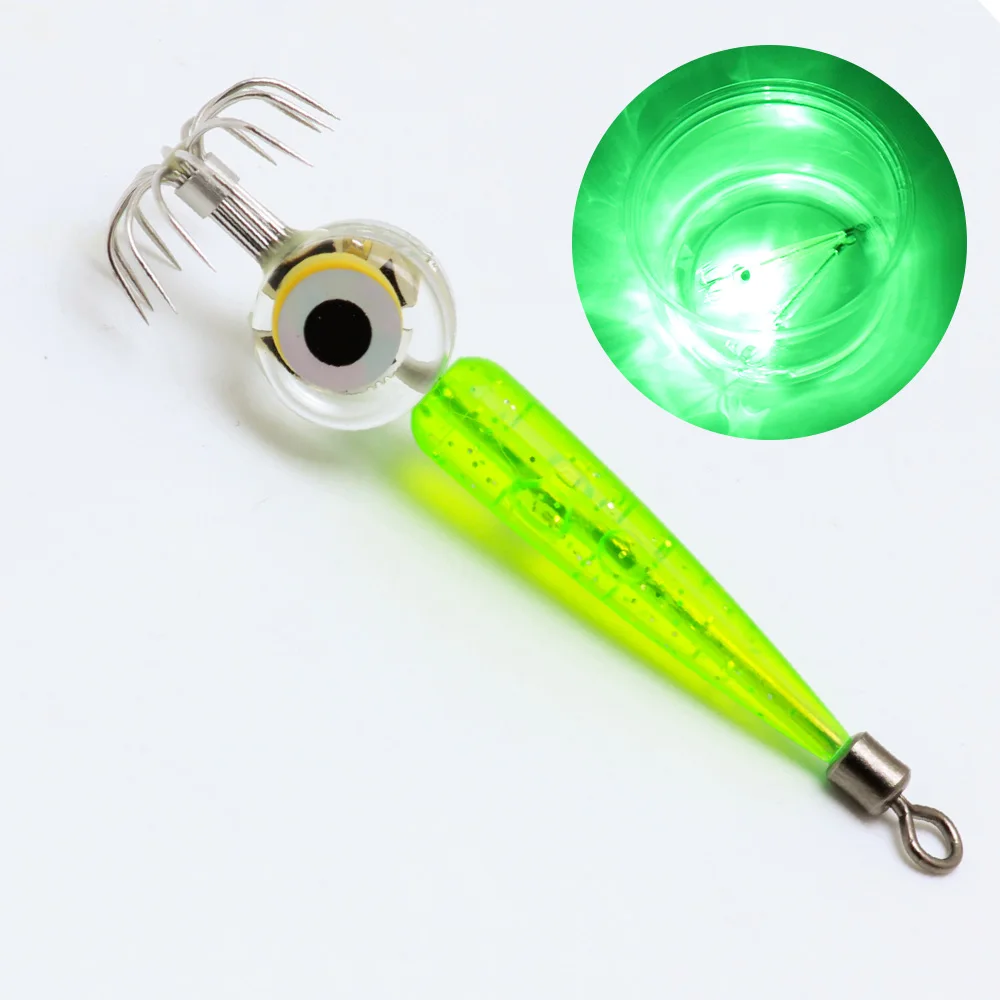 Leuchtender Tintenfisch-Haken, Meeresangel-Oktopus-Haken – Bild 6