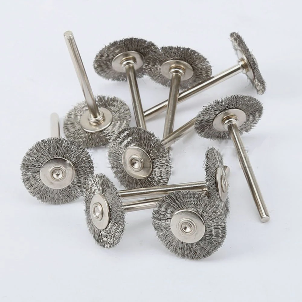Dremel-Zubehör, 22 mm Stahl-Rotationsbürste (10 Stück) – Bild 3