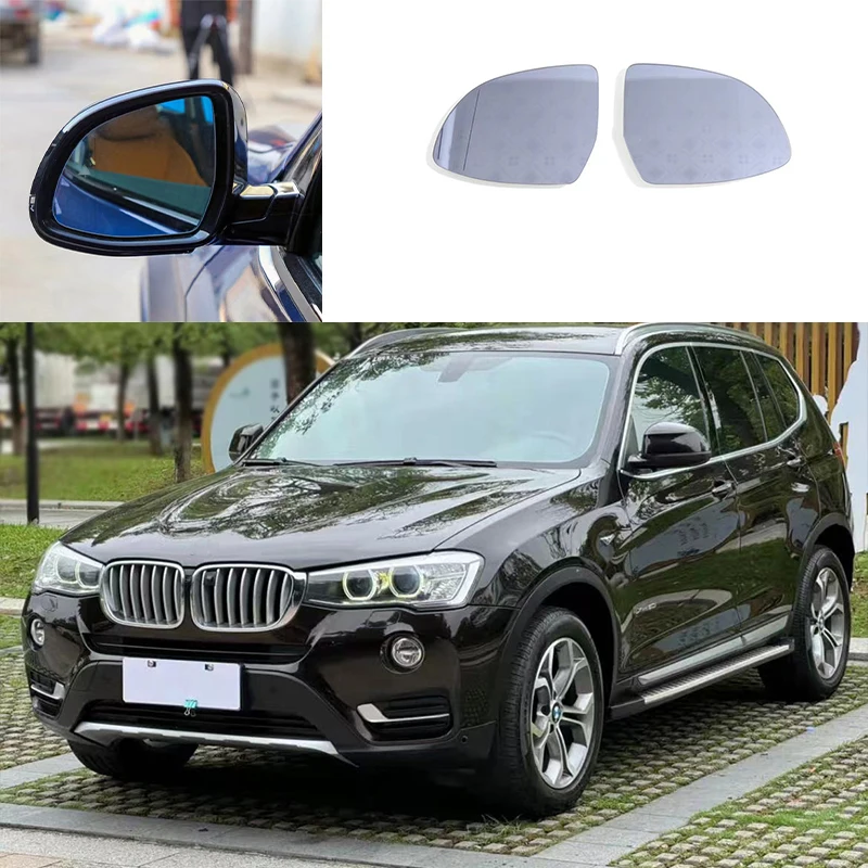 Seitenspiegel für BMW X3 G01 X4 G02 X5 G05 X6 G06 X7 G07 Beheiztes Glaslinse Flügelrückspiegel Ersatzglas