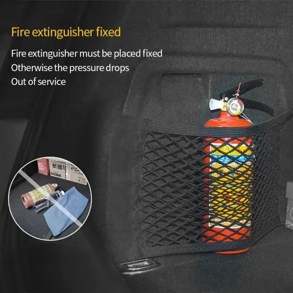 Auto Lagerung Net Dehnbare Mesh Tasche Net Magie Elastische Aufkleber – Bild 6