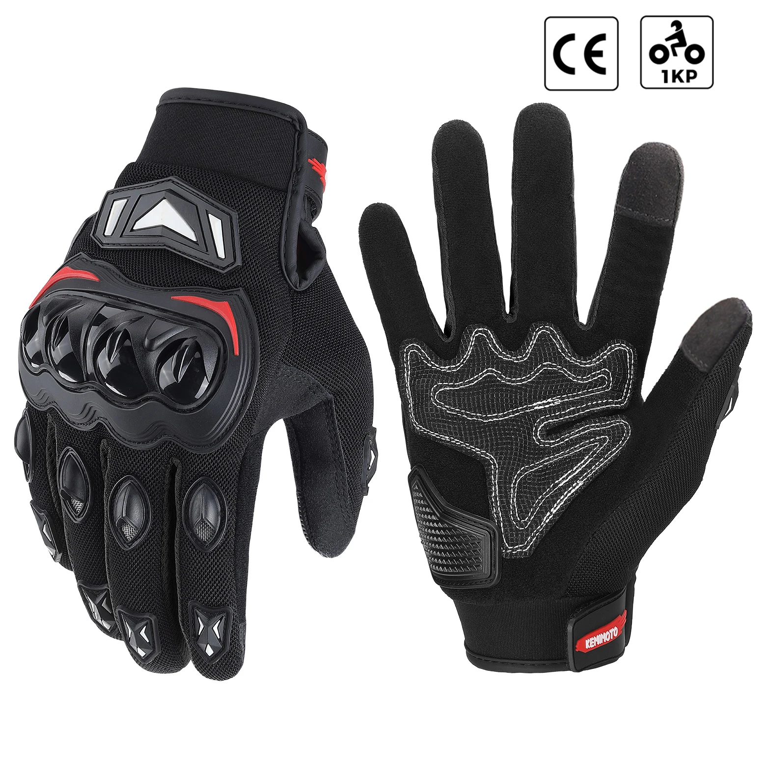 KEMIMOTO Sommer Motorrad Handschuhe CE Reiten Handschuhe Knuckle Touchscreen Motorrad Taktische Handschuhe