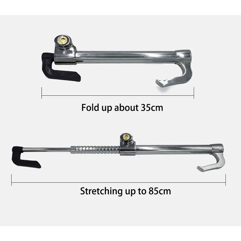 Universal Auto Lenkrad Anti-diebstahl Lock Brems Lock Anti-cut Pedal – Bild 3