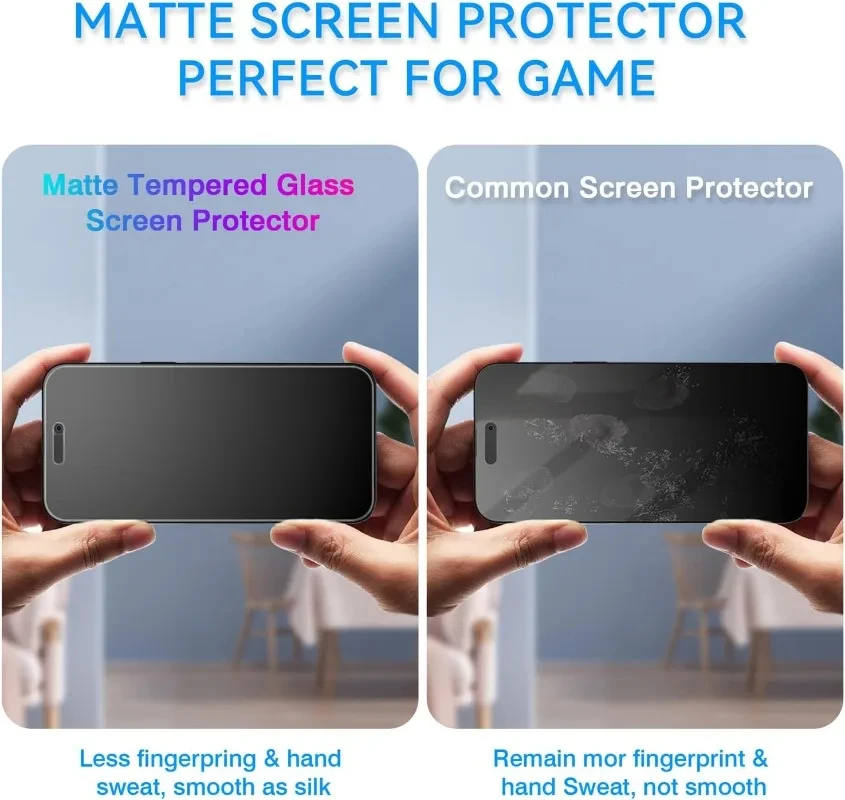 3er-Pack Anti-Fingerprint Matt Displayschutzfolie für iPhone 17 Pro – Bild 2