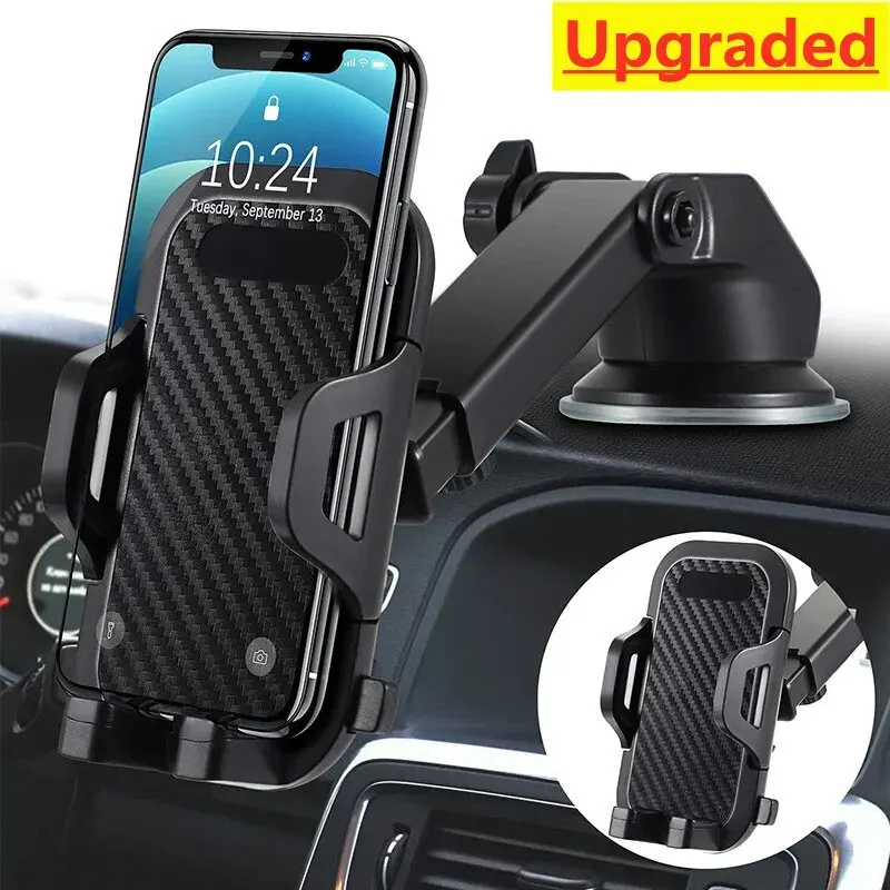 Sucker Autotelefonhalter Halterung Ständer Saugnapf Smartphone Mobile Handy Unterstützung in Autohalterung