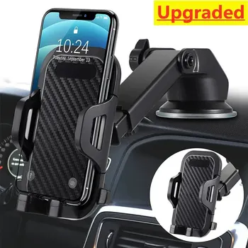 Sucker Autotelefonhalter Halterung Ständer Saugnapf Smartphone Mobile Handy Unterstützung in Autohalterung