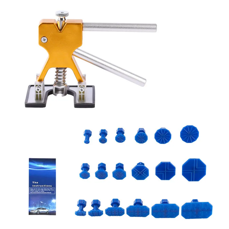 Auto Körper Blech Paintless Dent Kunststoff Puller Kit Auto Hagel Pit – Bild 2