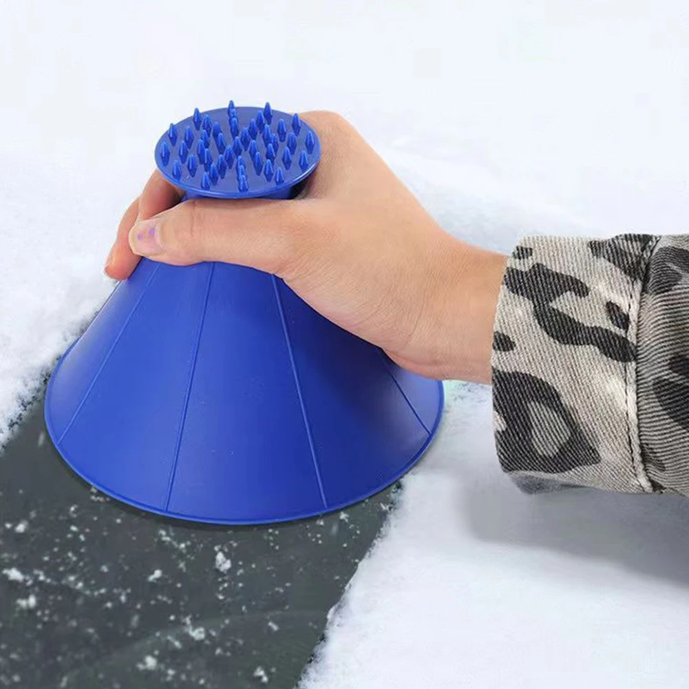 Auto Eis Schaber Windschutzscheibe Eis Breaker Schnell Sauber Glas Pinsel Schnee Entferner Werkzeug Auto