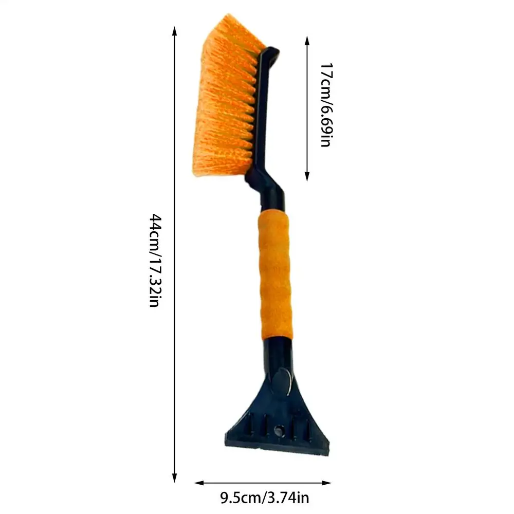 2-in-1-Auto-Schneebürste und Eiskratzer, Auto-Schaber, Schneebürste, ergonomischer Schaumstoffgriff