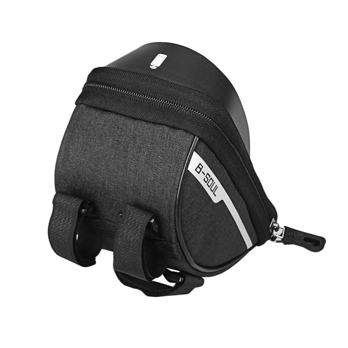 Wasserdichte Touchscreen-Fahrradlenkertasche mit Sonnenschutzabdeckung – Bild 6