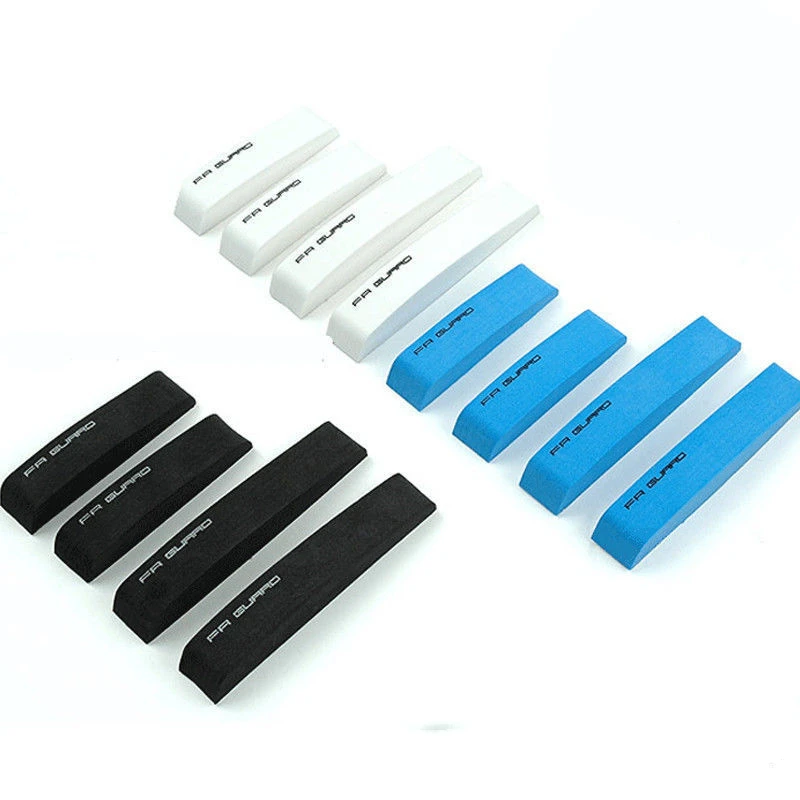 Universal 4Pcs Auto Tür Schutz Streifen Scratch Protector Auto Gummi – Bild 2