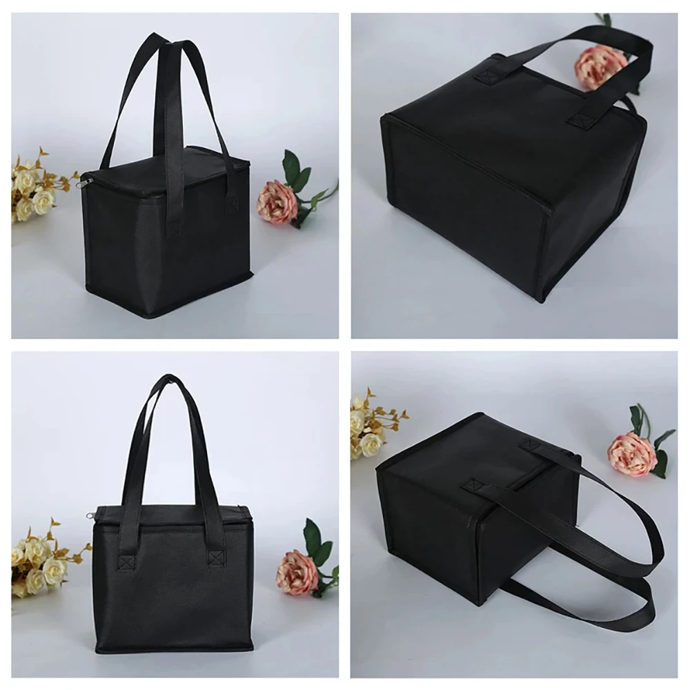 Tragbare Lunch-Kühltasche, zusammenklappbar, isoliert, für Picknick – Bild 6
