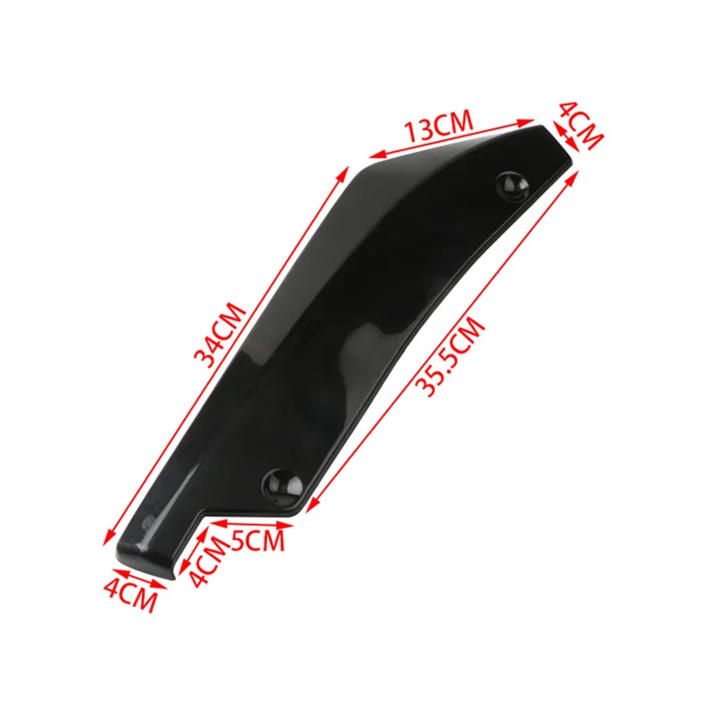 Universal Auto Hinten Lip Diffusor Splitter Spoiler Scratch (2 Stück) – Bild 5