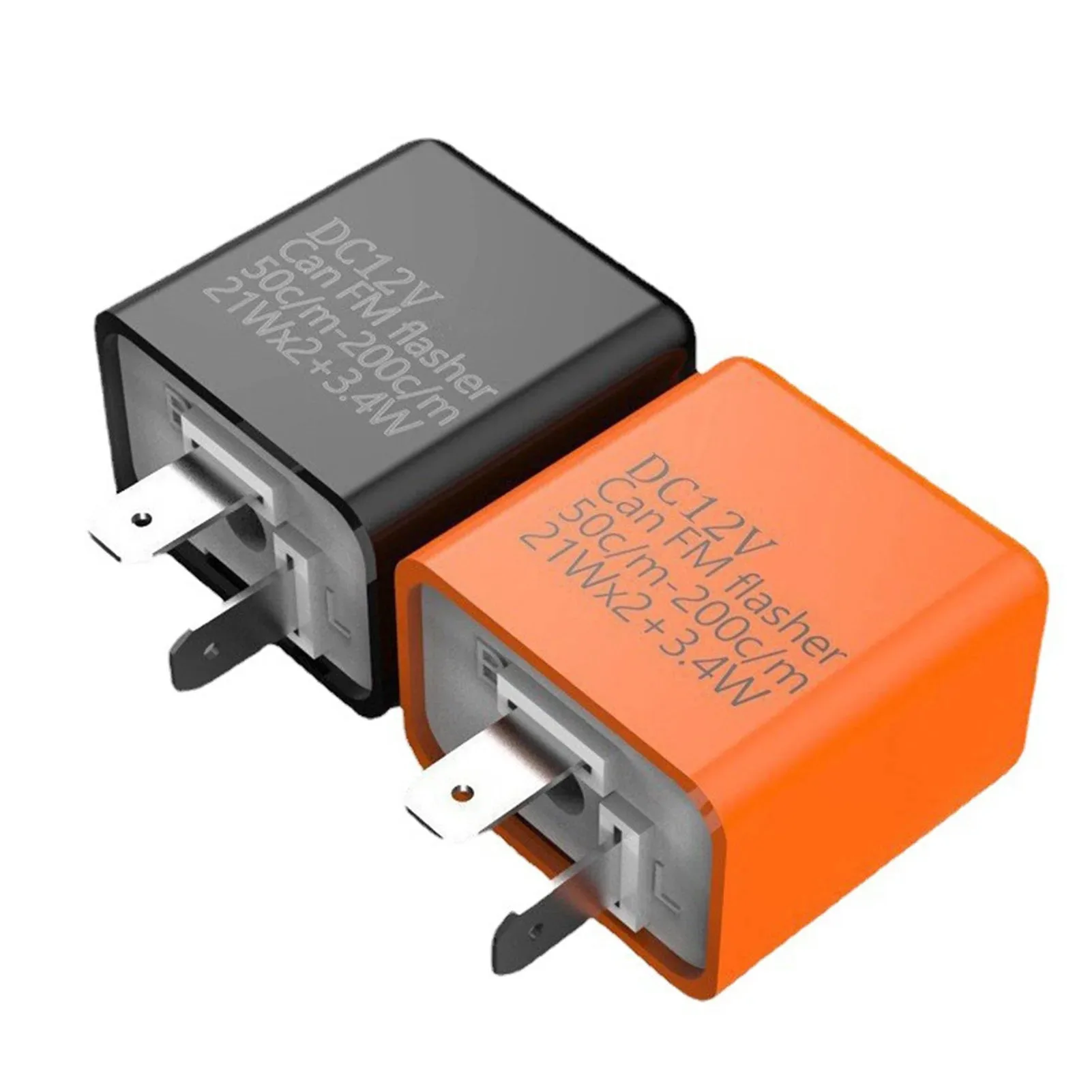 2Pin Motorrad LED Blink Relais Einstellbare Frequenz von Blinker Anzeige Blink Relais Für Motorrad Zubehör