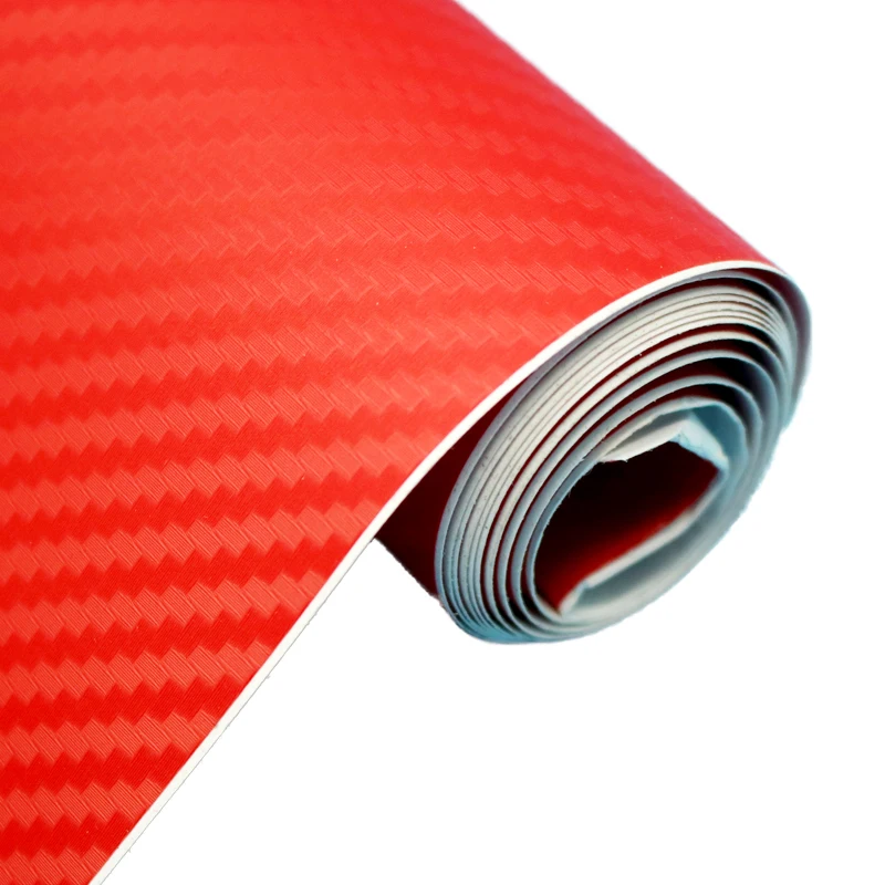 30 cm x 127 cm 3D Carbon Faser Vinyl Auto Wrap Blatt Rolle Film Auto – Bild 6