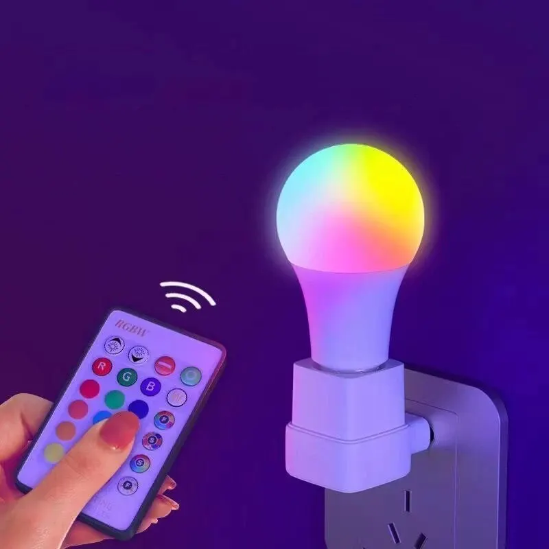 16 Farben RGB-Glühbirne LED Mehrfarbige Glühbirne E27 220 V – Bild 6