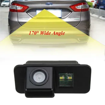 Auto-Rückfahrkamera, Rückfahrkamera 170 ° HD 1080P mit Parkschnur für Ford für Mondeo S-Max Focus Fiesta