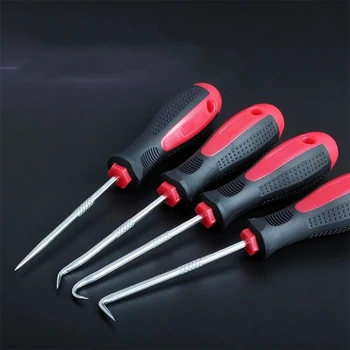 Auto Pick Haken Set O Ring Öl Dichtung Schraubendreher Puller Remover O-Ring Dichtung Auto Reparatur (4 Stück)