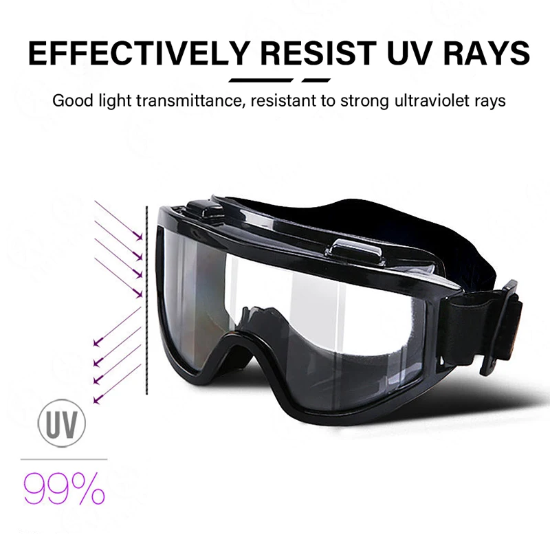 Staubdicht Brillen Motorrad Brille Gläser Männer Frauen Augen Schützen – Bild 5