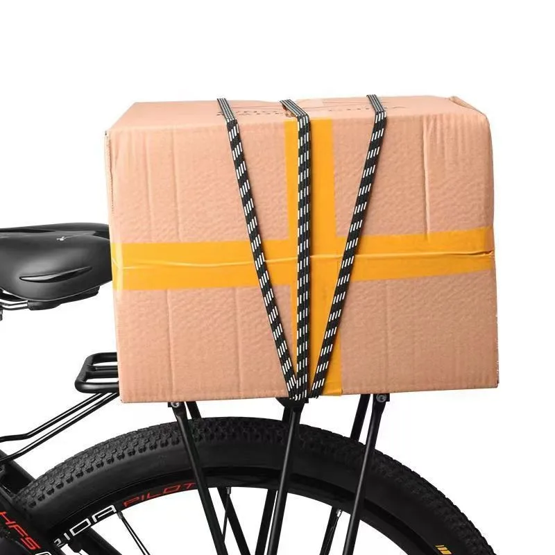 Fahrrad Gepäck Seil Elastische Träger Rack Straps Elastische Gummi – Bild 6