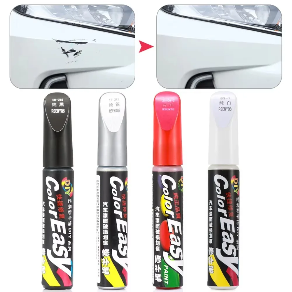 Autolack Kratzer Reparatur Stift Pinsel Wasserdicht Farbe Marker Stift Auto Reifen Lauffläche Pflege