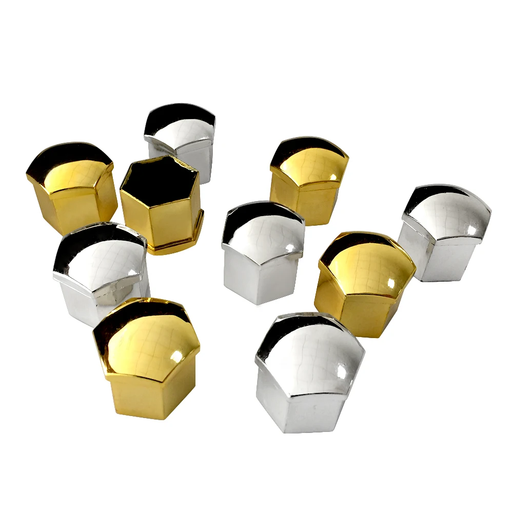 Universal Anti-Rost 17/19/21mm Chrom Glänzend ABS Auto Trim (20 Stück) – Bild 3