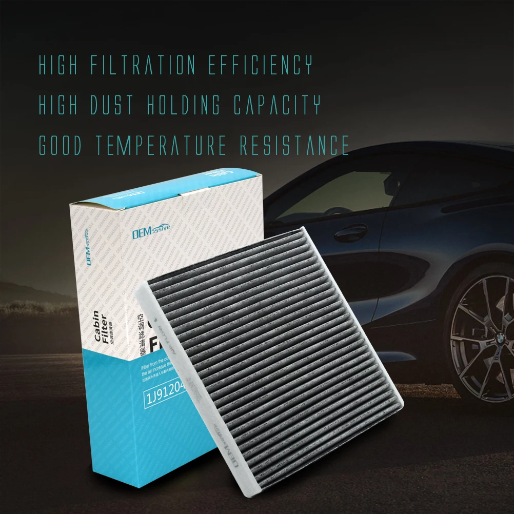 Auto Pollen Kabine Luftfilter Aktivkohle 5Q 0819653 5Q 0819669 – Bild 6