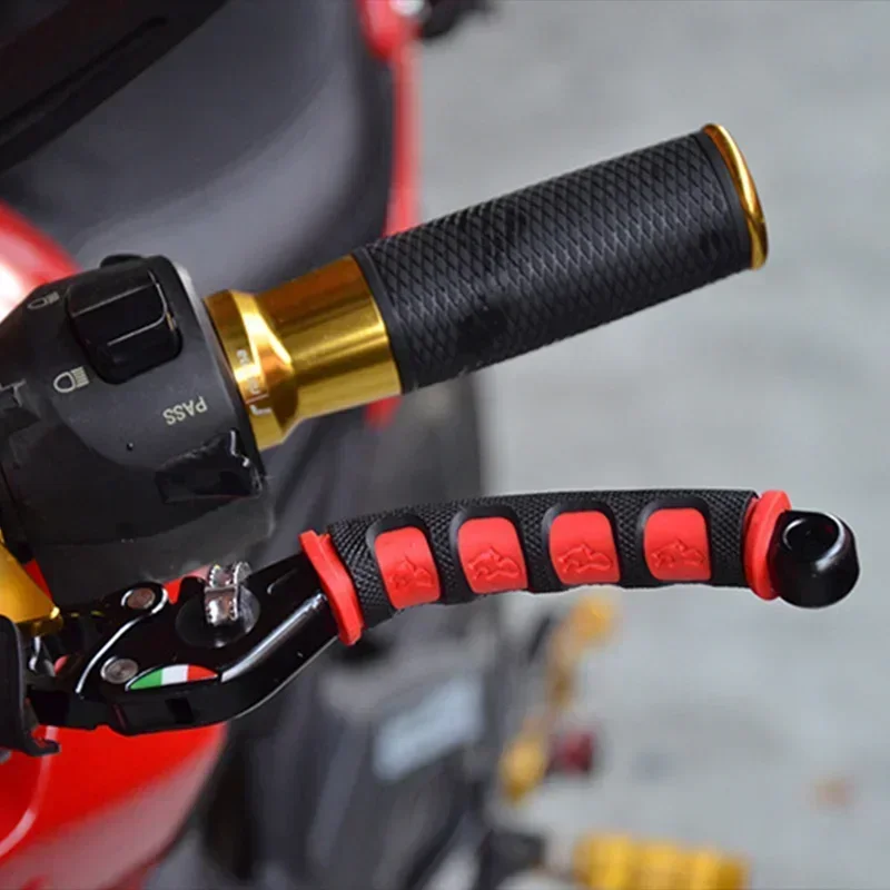 1 Paar Rutschfeste Gel-Hülsen Motorrad-Bremsgriff-Schutzabdeckung – Bild 4