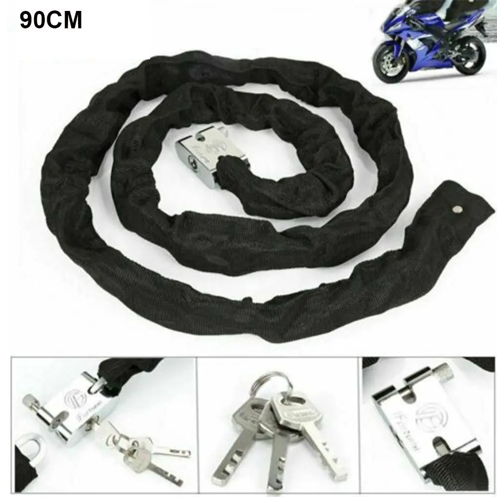 90cm Motorrad Hoch leistungs sicherheit verstärken Fahrradkette – Bild 4